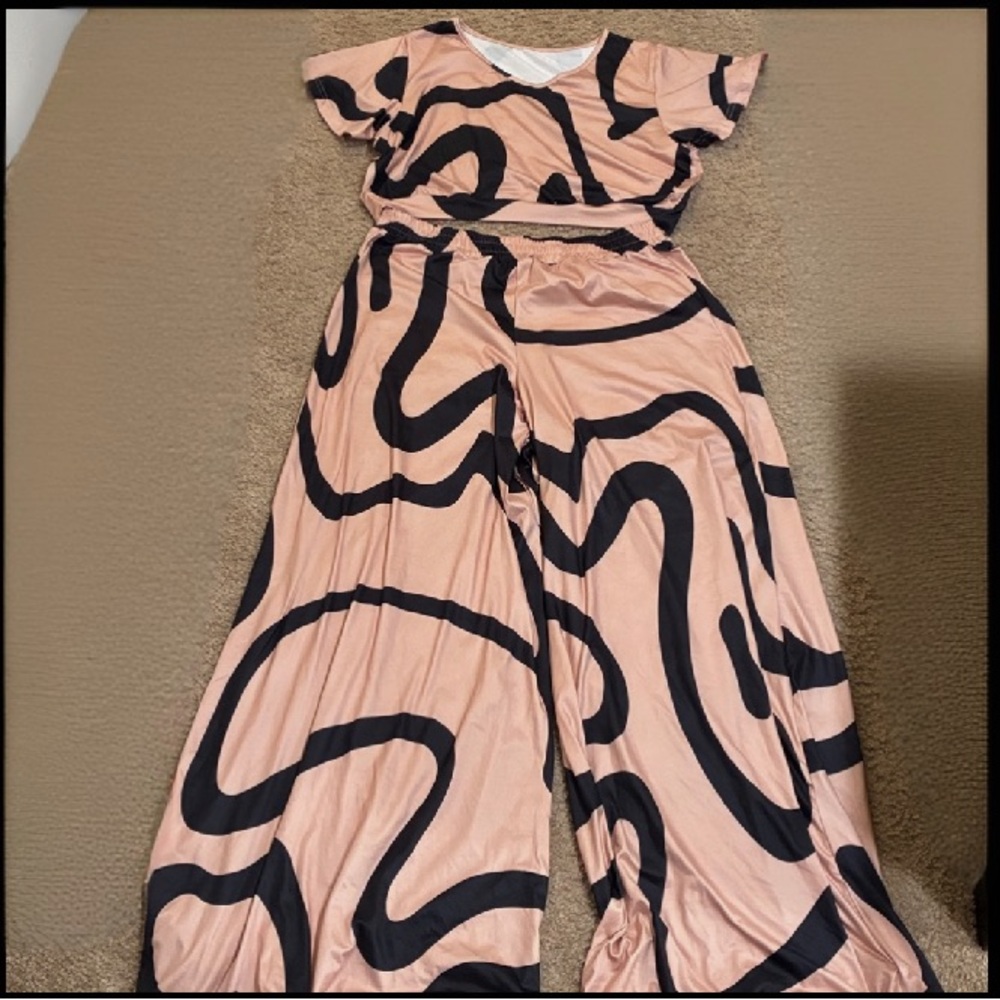 Abstract Print 2pc Set - Picture 2 of 5